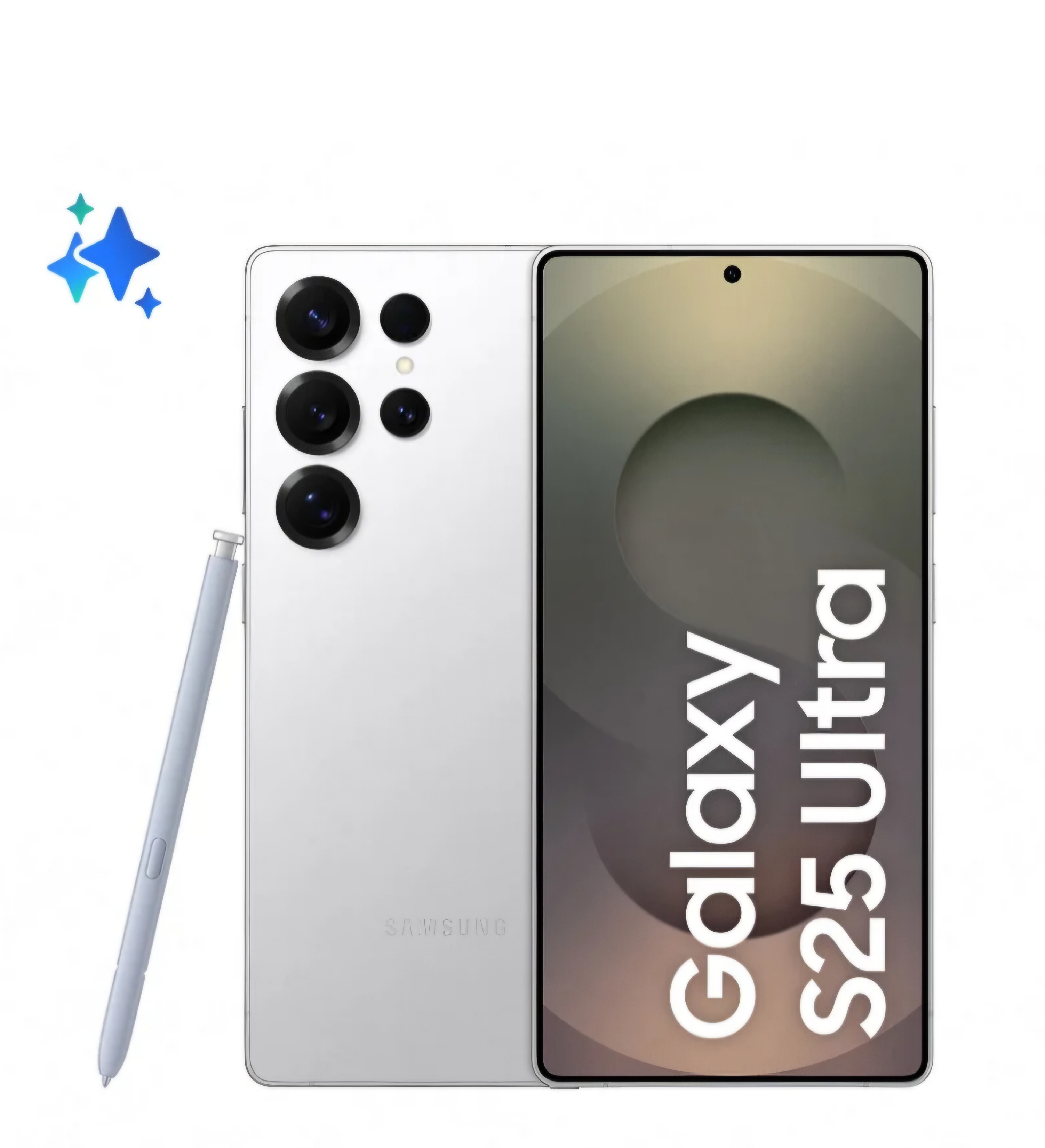 سامسونج جلاكسي إس 25 الترا 1تيرا . تيتانيوم ابيض، فضي